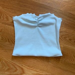 Urban outfitters baby blue tube top